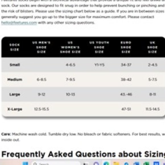 Feetures Elite Golf Max Cushion No Show Socks - Ocean Storm - Picture 3 of 3